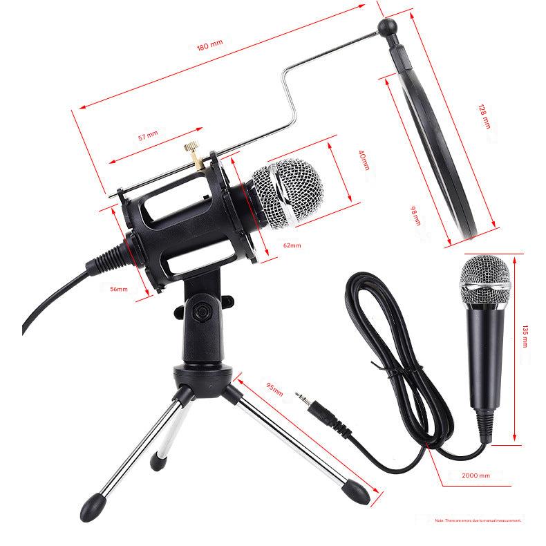 Versatile microphone for streaming and recording