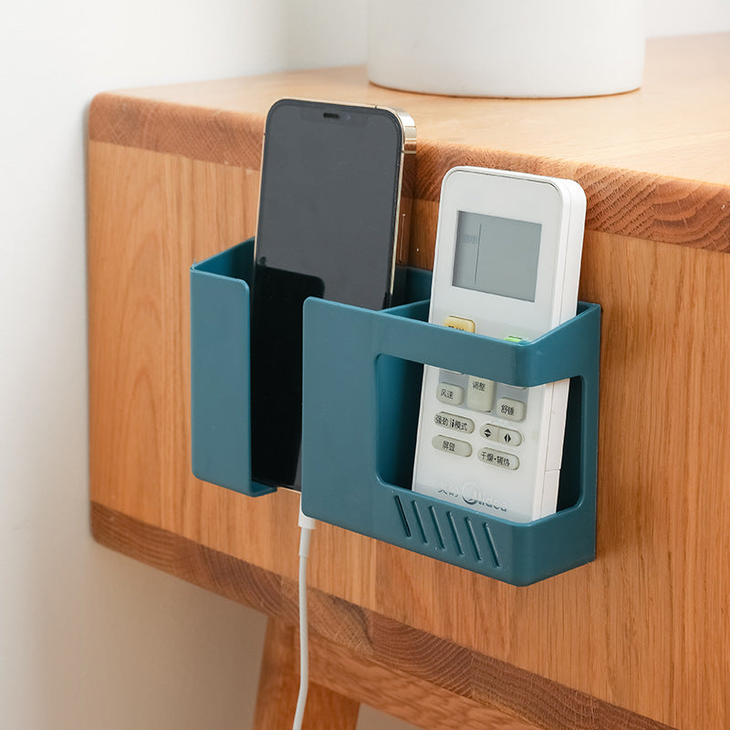 Durable plastic remote control holder