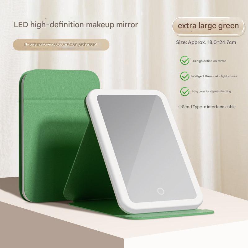 foldable travel cosmetic mirror