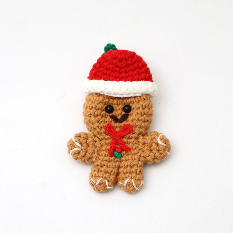 festive crochet ornament