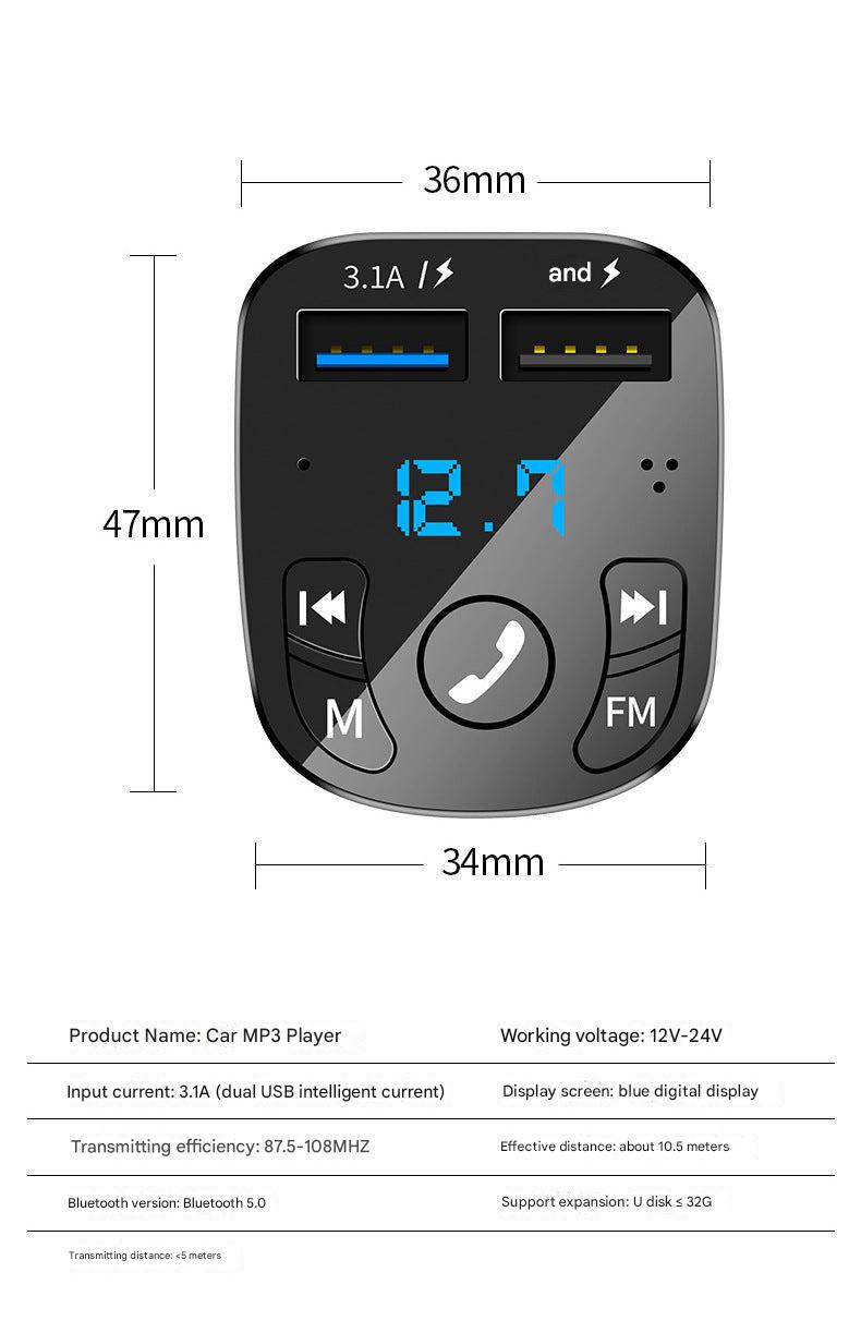 box content of Bluetooth car charger